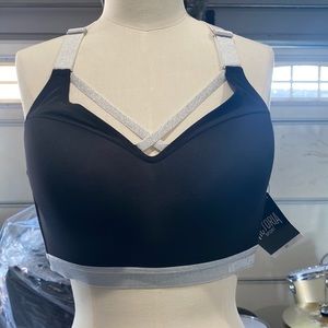 Brand new black sports bra